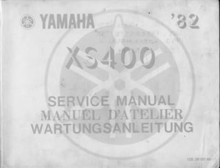 YAMAHA XS 400 1982 - service manual_chapter1_general_information