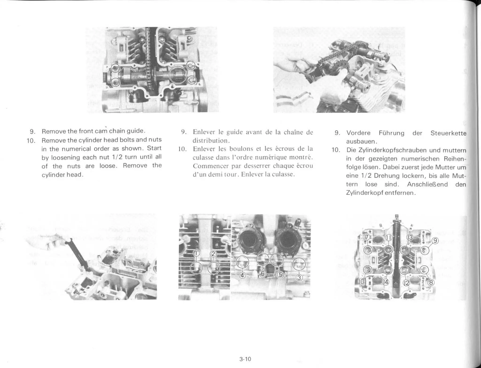 YAMAHA XS 400 1982 - service manual_chapter3_engine_overhaul_part1