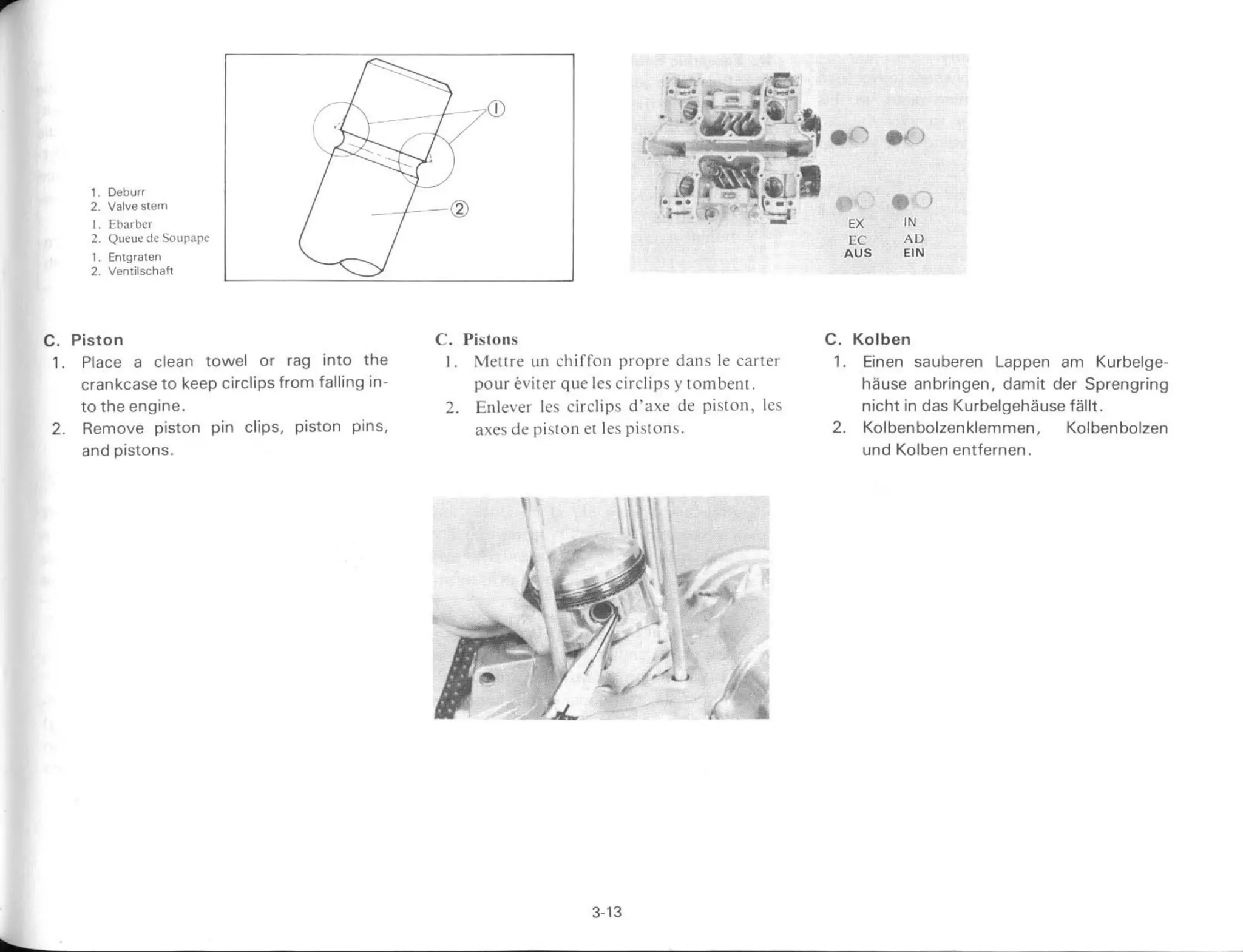 YAMAHA XS 400 1982 - service manual_chapter3_engine_overhaul_part1