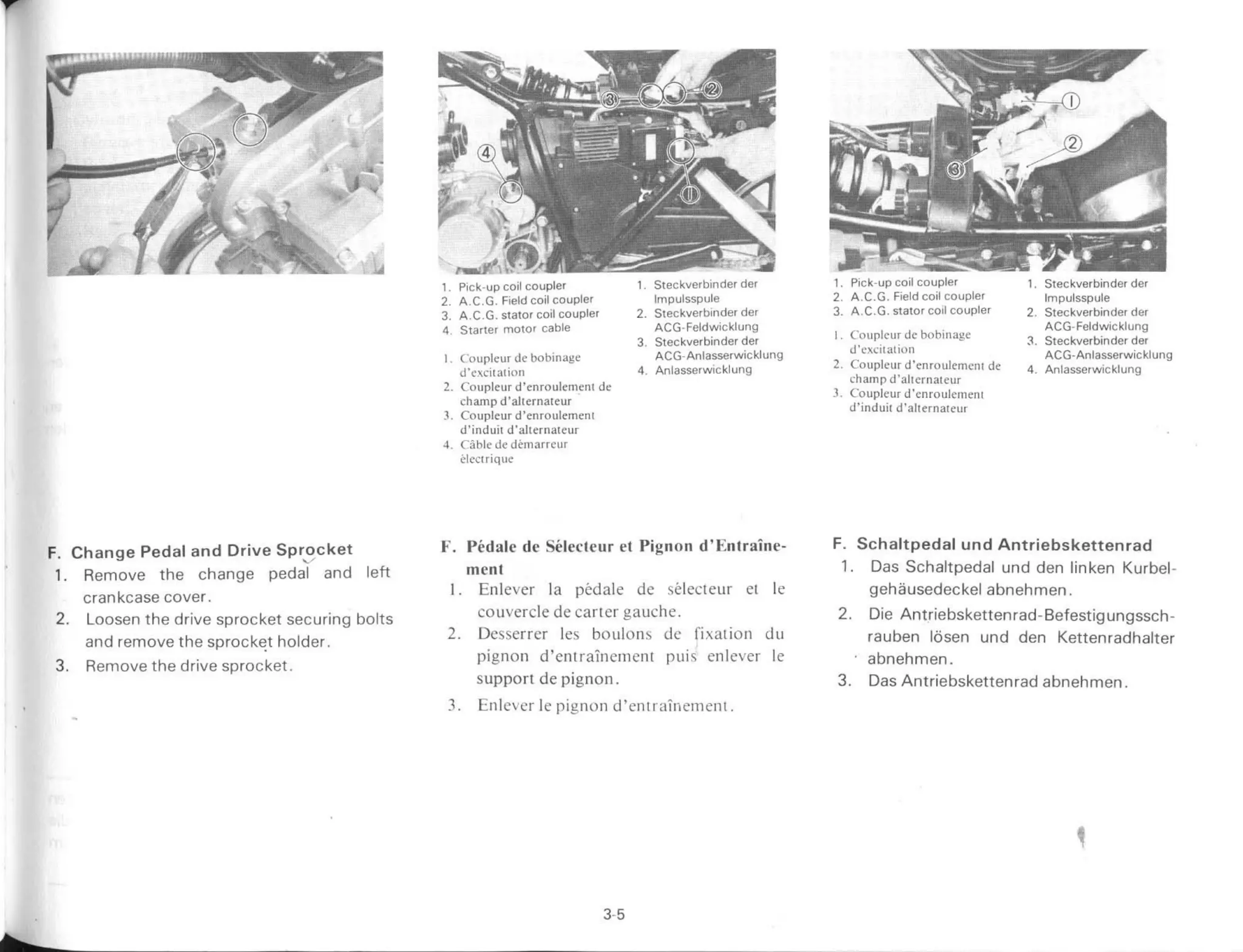 YAMAHA XS 400 1982 - service manual_chapter3_engine_overhaul_part1