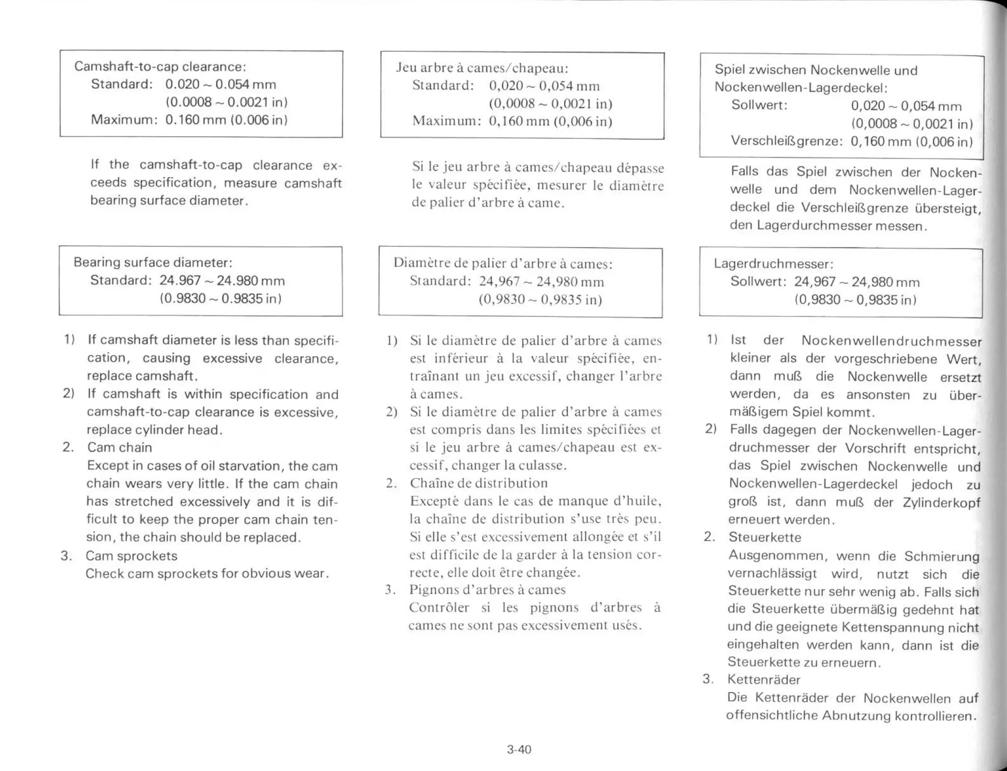 YAMAHA XS 400 1982 - service manual_chapter3_engine_overhaul_part2