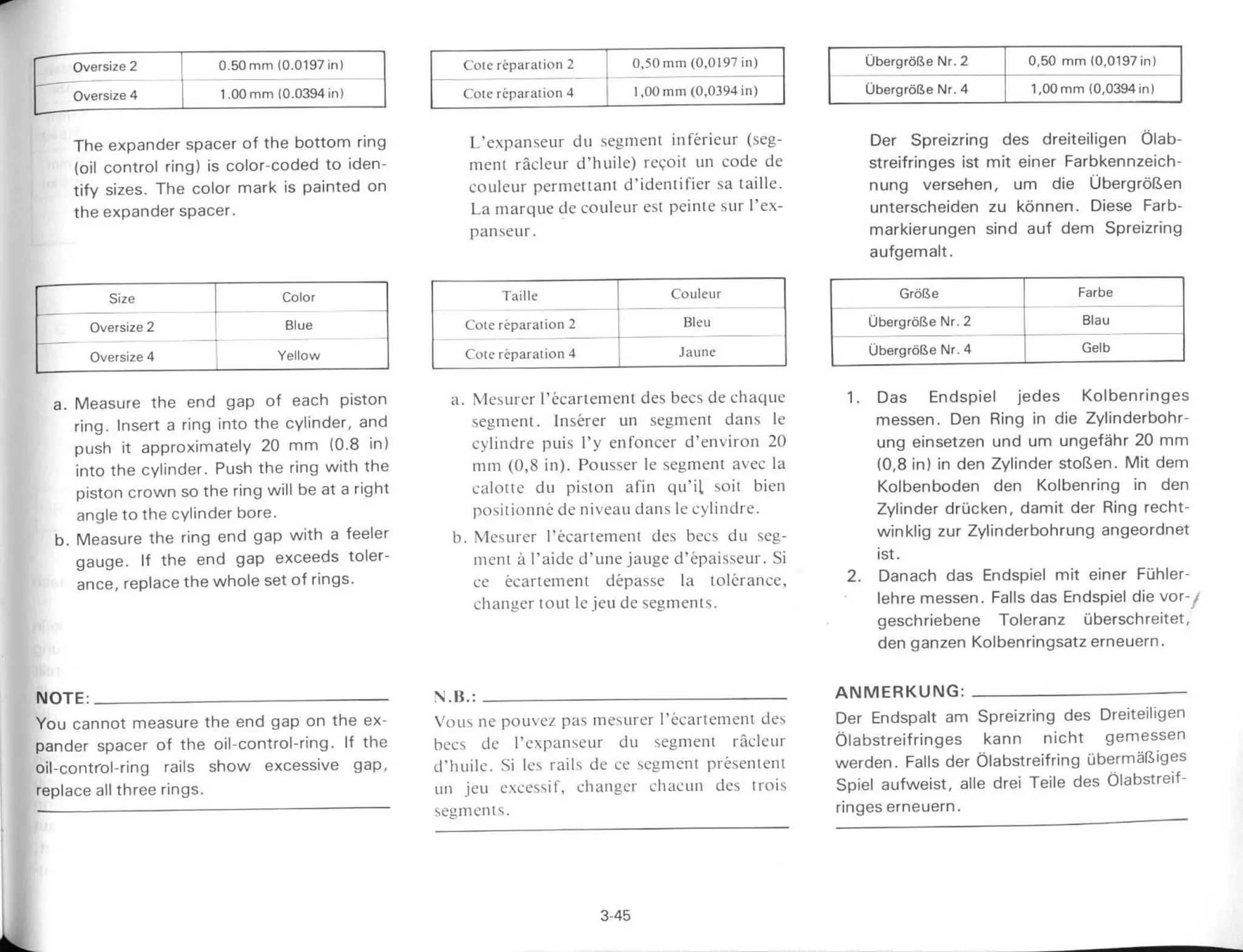 YAMAHA XS 400 1982 - service manual_chapter3_engine_overhaul_part2