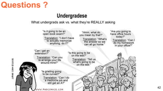 42
Questions ?
 