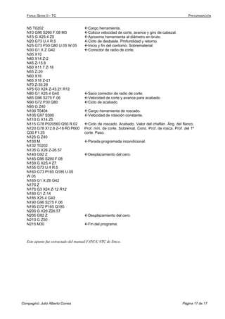 8305350 ejemplos-programacion-fanuc-ot | PDF