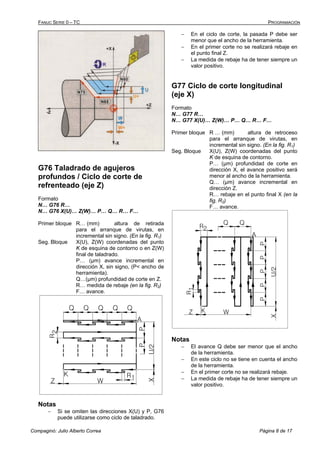 8305350 ejemplos-programacion-fanuc-ot | PDF