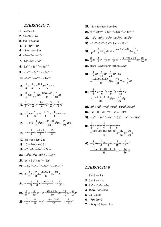 8305805 Respuestas Algebra De Baldor