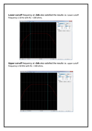 Audio Amplifier | PDF