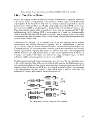 A Novel Algorithm for Image Denoising Using DT-CWT | PDF