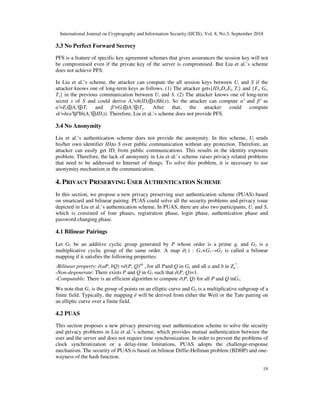 PRIVACY PRESERVING USER AUTHENTICATION SCHEME BASED ON SMART CARD | PDF