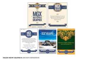TRADE SHOW GRAPHICS: DSCOOP CONVENTION
 