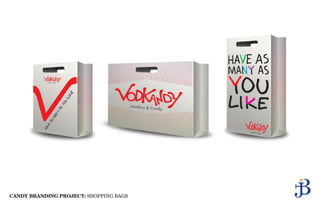 CANDY BRANDING PROJECT: SHOPPING BAGS
 