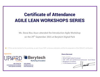 Certificate_attendance Agile Danai 