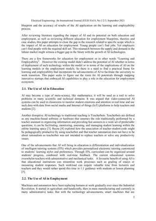 THE USE OF ARTIFICIAL INTELLIGENCE IN HUMAN RESOURCES DEVELOPMENT | PDF