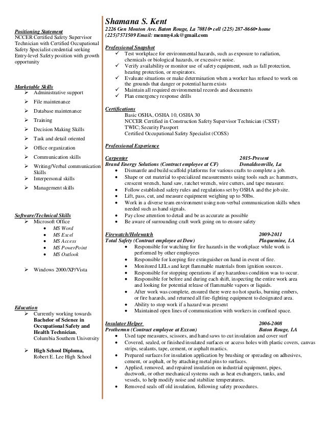 shamana resume