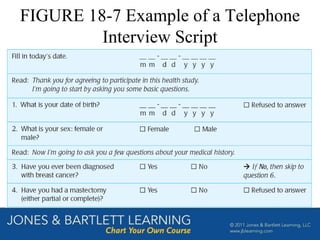 Call Interview Script 83341 ch18 jacobsen | PPTX