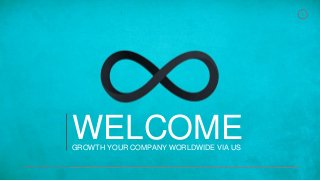 Creative Market Services
1
WELCOMEGROWTH YOUR COMPANY WORLDWIDE VIA US
 