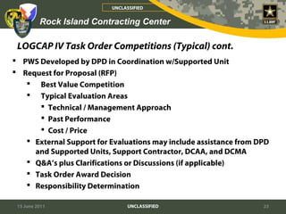BCOT_LOGCAP_PCO_Presentation_20110802[1] | PPT