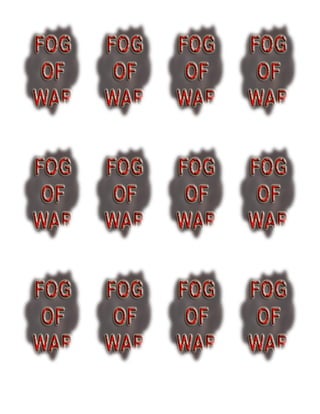 Fog of War deck - Back