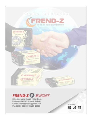 Frendz Catalogue