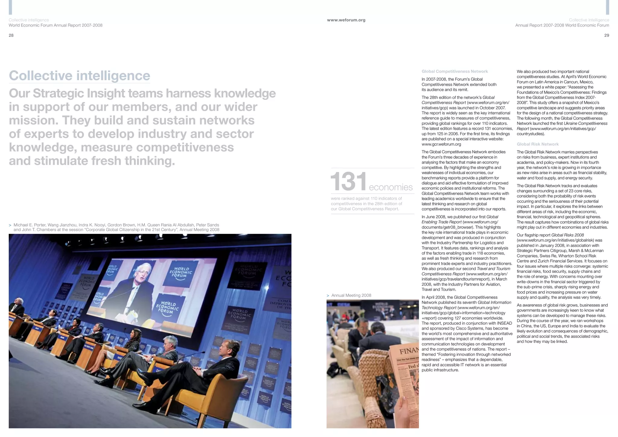 World Economic Forum - Annual Report 2007/2008