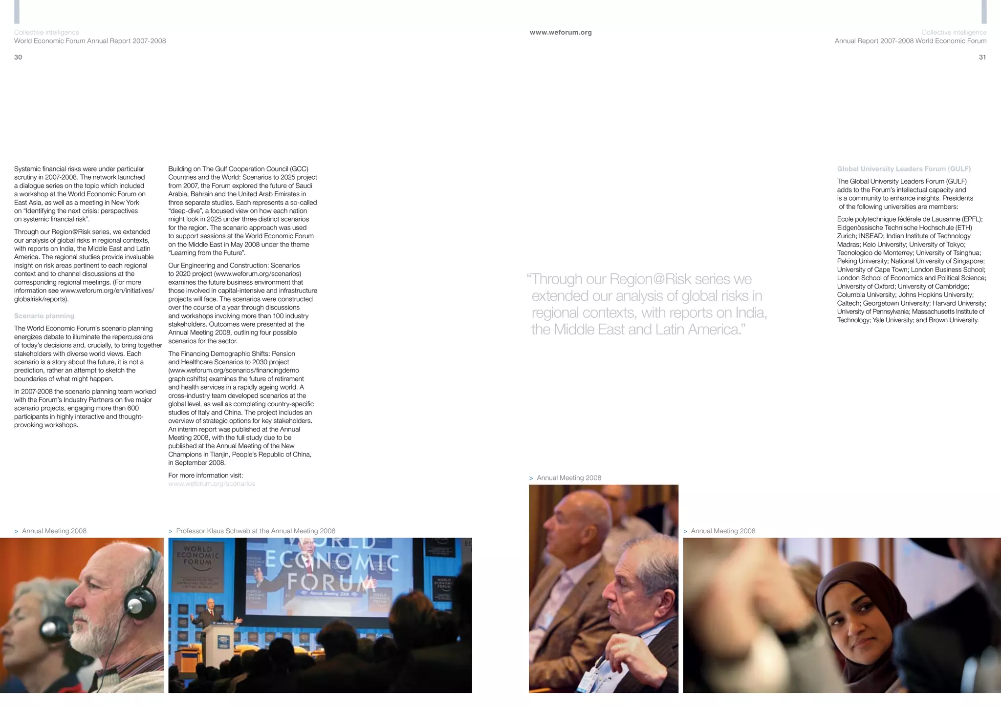 World Economic Forum - Annual Report 2007/2008