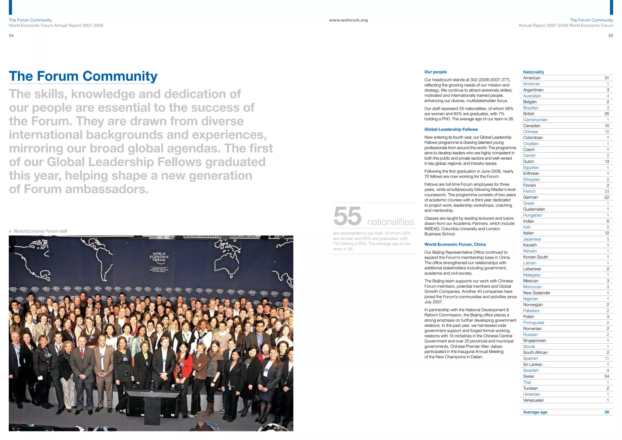 World Economic Forum - Annual Report 2007/2008