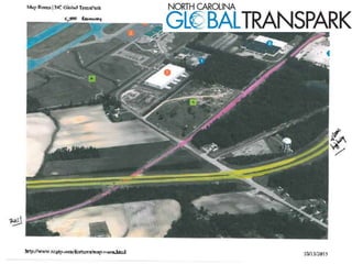 Access to 3 ports
Rail
11,500 ft DDTW runway
I 95 via US 70
145 miles
73 miles
92 miles
 