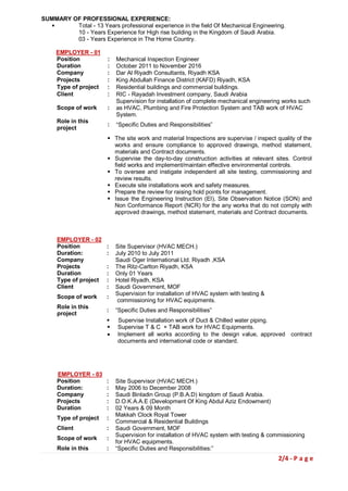Update Resume November 2016 - Faheem | PDF