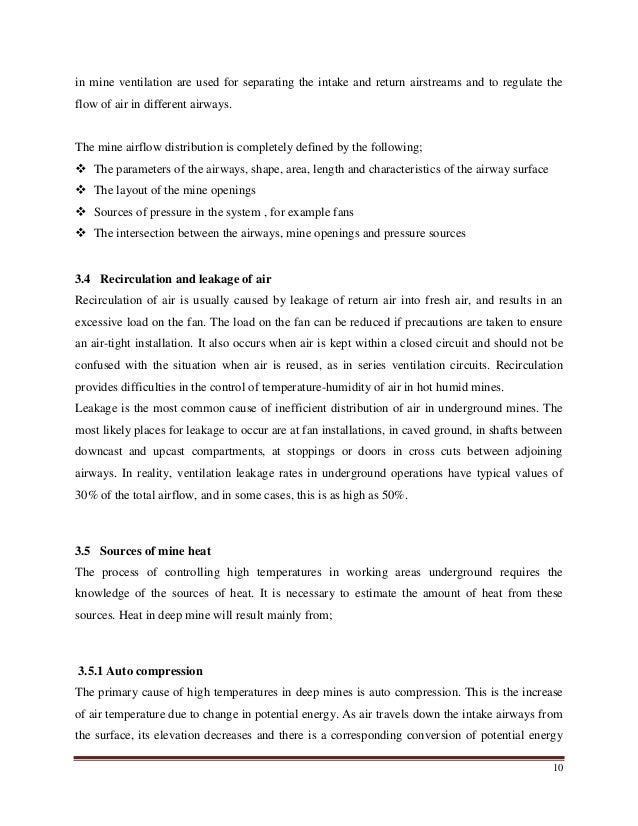 Mining ventilation thesis image