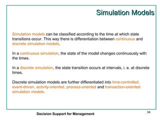 83690136 sess-3-modelling-and-simulation | PPT
