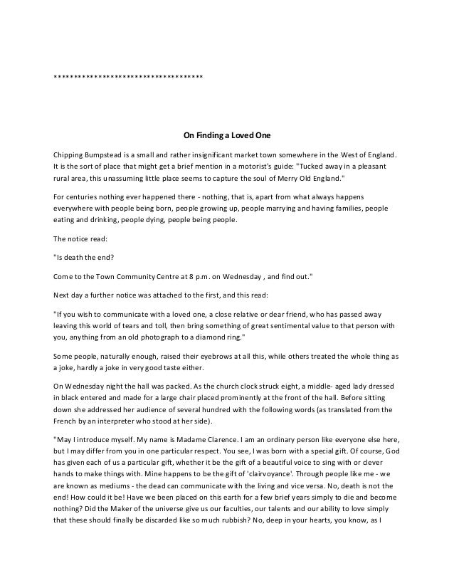 83702986 Short Stories And The Role Of Coincidences In History 83702986 Short Stories And The Role Of Coincidences In History