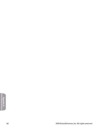 42 2008 EnviroSolutions, Inc. All rights reserved.
AppendixII.
GreenBuildingResources
 