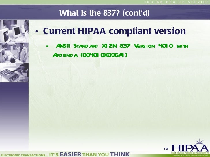 837 preparation for testing ansi 837 format