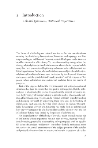 Colonialism in question theory knowledge history Cooper | PDF