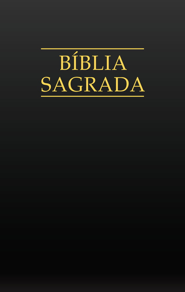 BÍBLIA
SAGRADA
 