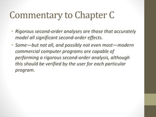Overview of Direct Analysis Method of Design for | PPTX