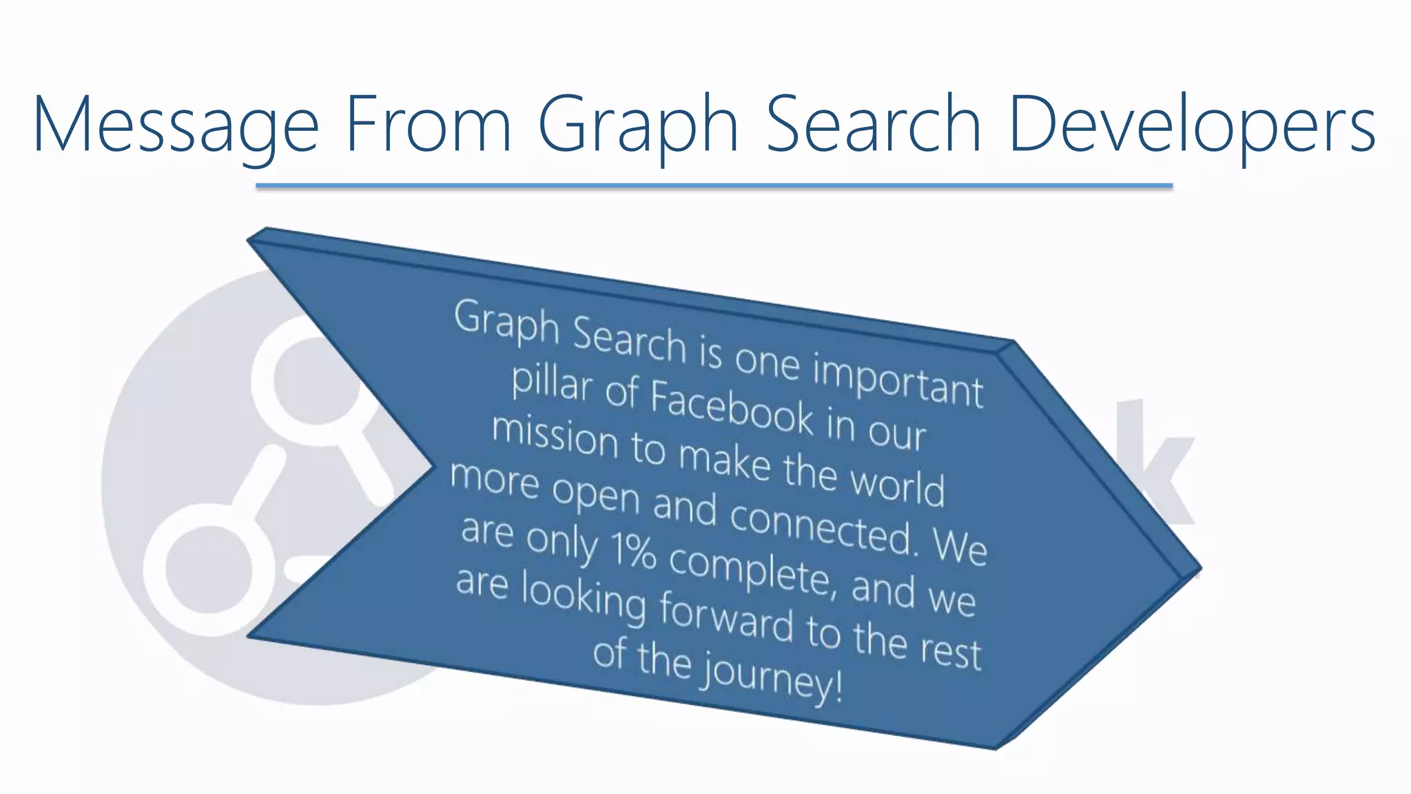 Message From Graph Search Developers
 