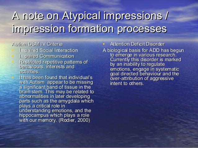 What is impression formation?