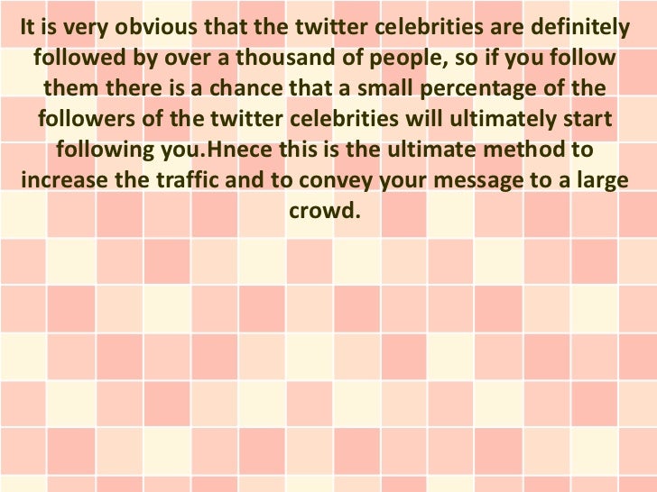 A variety of approaches of how to get more followers on twitter - 웹