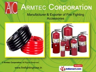 Manufacturer & Exporter of Fire Fighting Accessories 