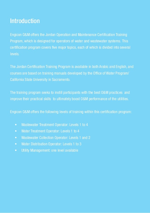 Water Management Certification Program Study Guide