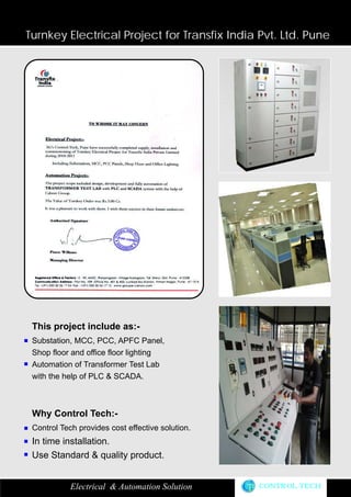 control tech brochure | PDF
