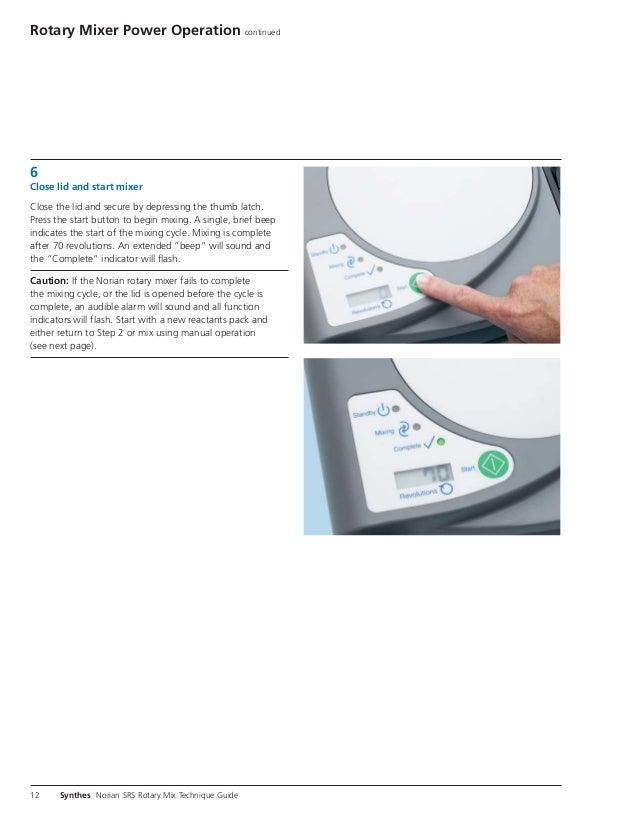 Norian SRS Rotary Mix