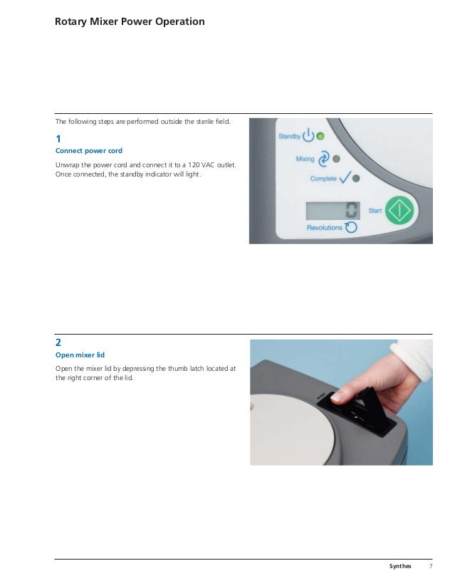 Norian SRS Rotary Mix