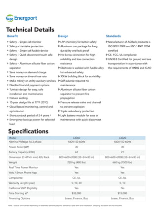ACRack Datasheet s PDF - ACRack Datasheet S 2 320