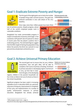 Commendable Rate Millennium Development Goal | PDF