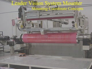 Leader Vision System Mounter
Mounting Coordinate Concepts
 