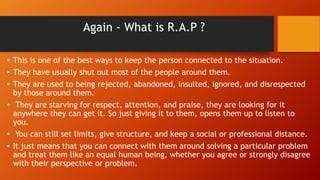 R.A.P. Communication Presentation | PPTX