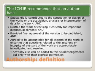 Define Draftfed Writing a Scientific Article | PPTX
