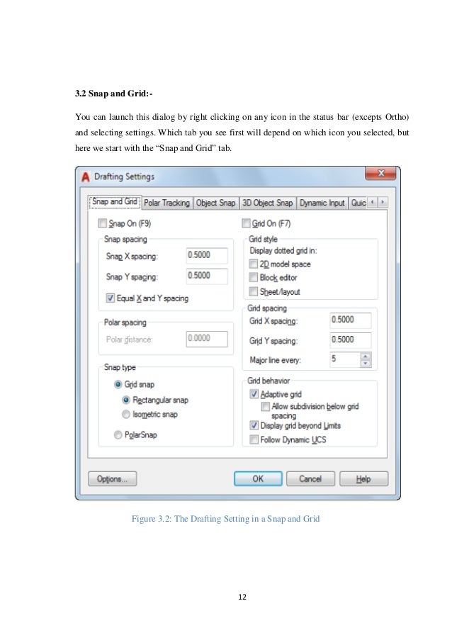 Autocad Report